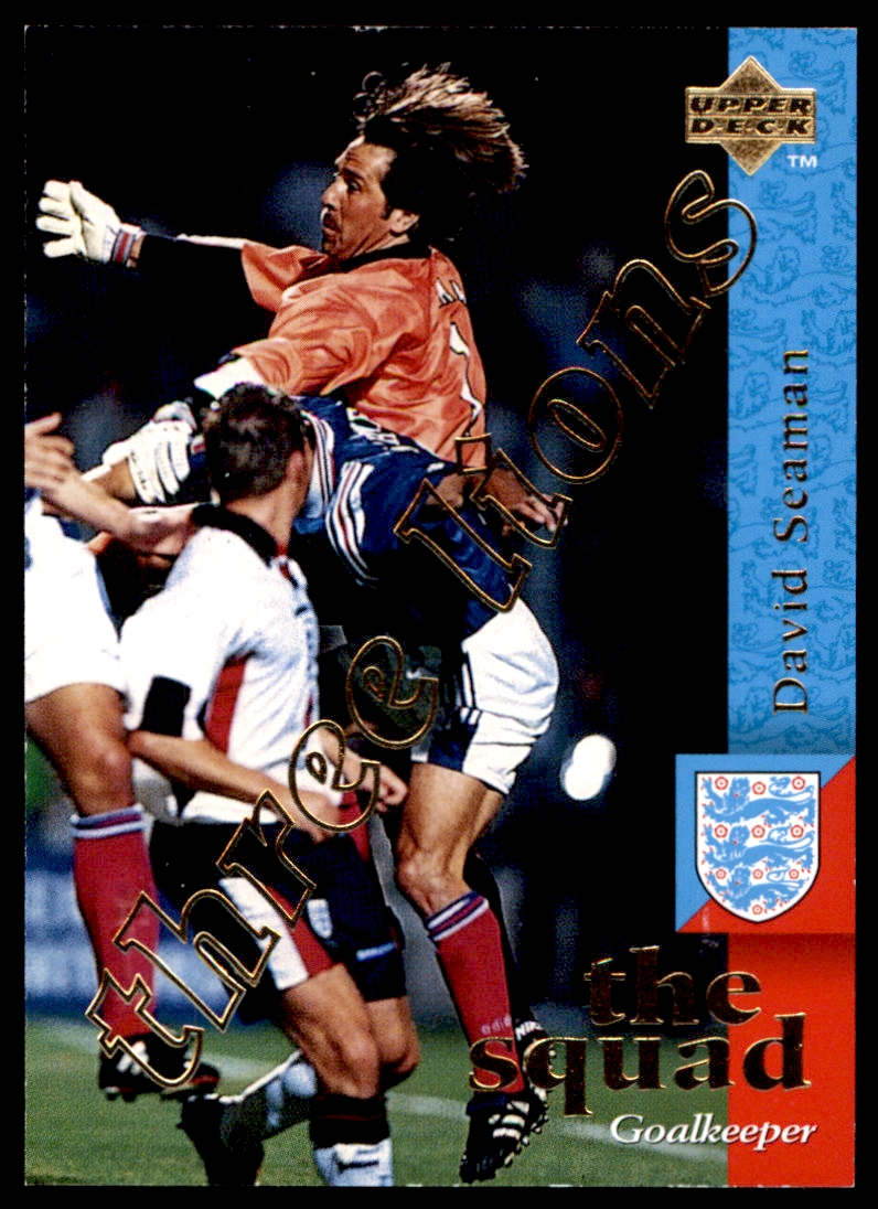 THREE LIONS CHASE CARDS UPPER DECK ENGLAND 1998 WORLD CUP 