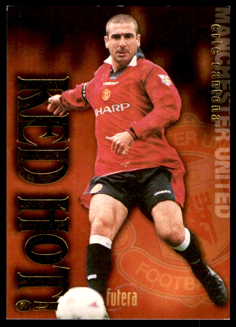 Futera Manchester United 1997 – Red Hot RH2 argent Ryan Giggs No 