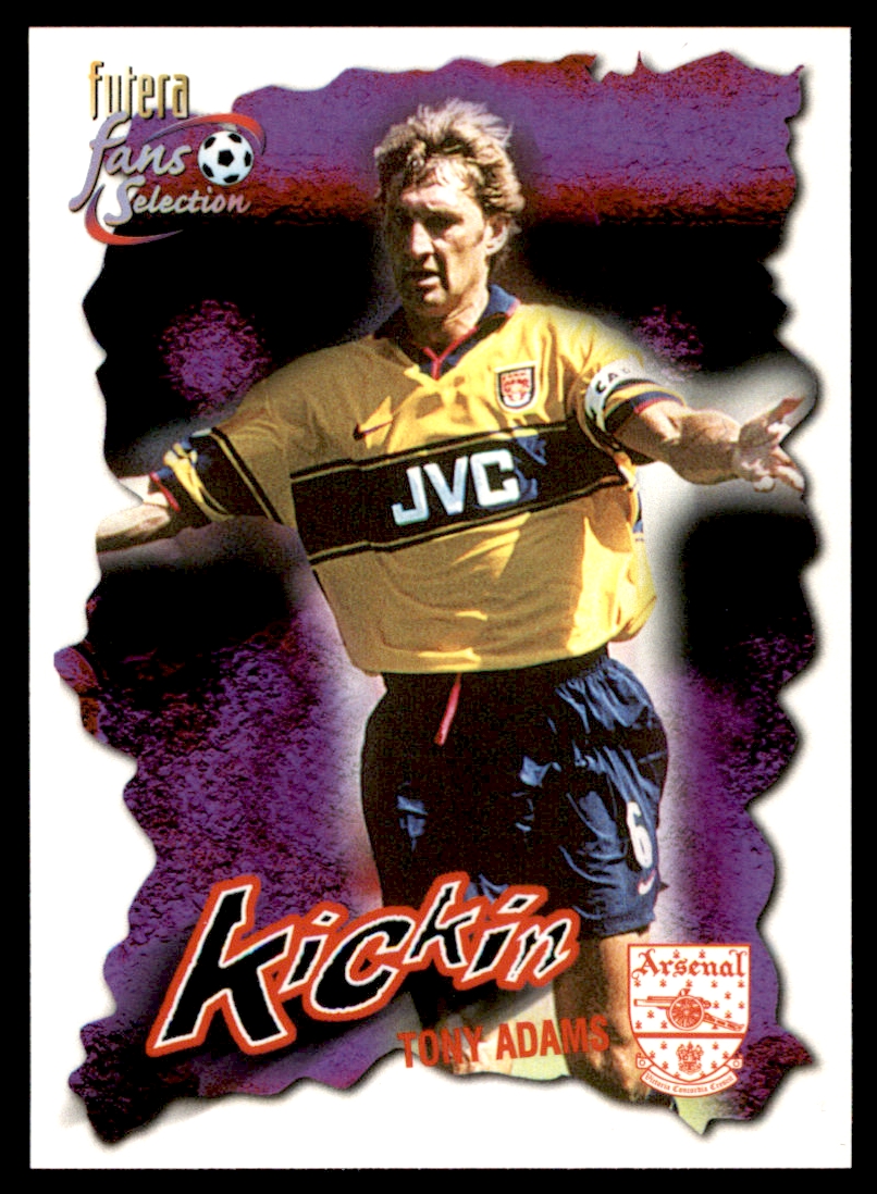 Futera Arsenal Greatest Platinum 1999 GOLD GILT EDGE Liam Brady 